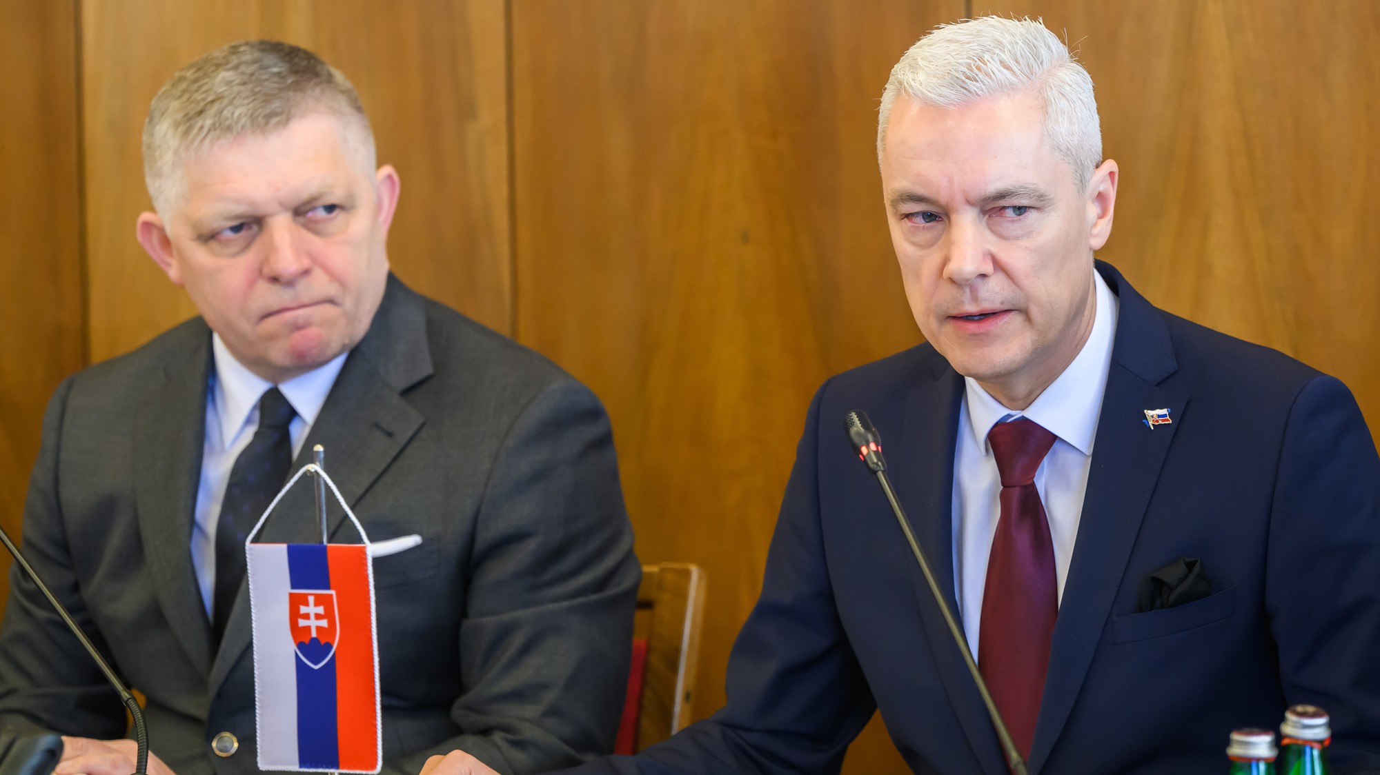 Robert Fico a Ján Ferenčák.