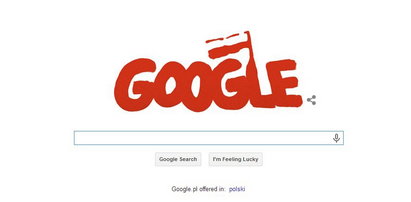 Pierwsze wolne wybory w Polsce na google-doodle!