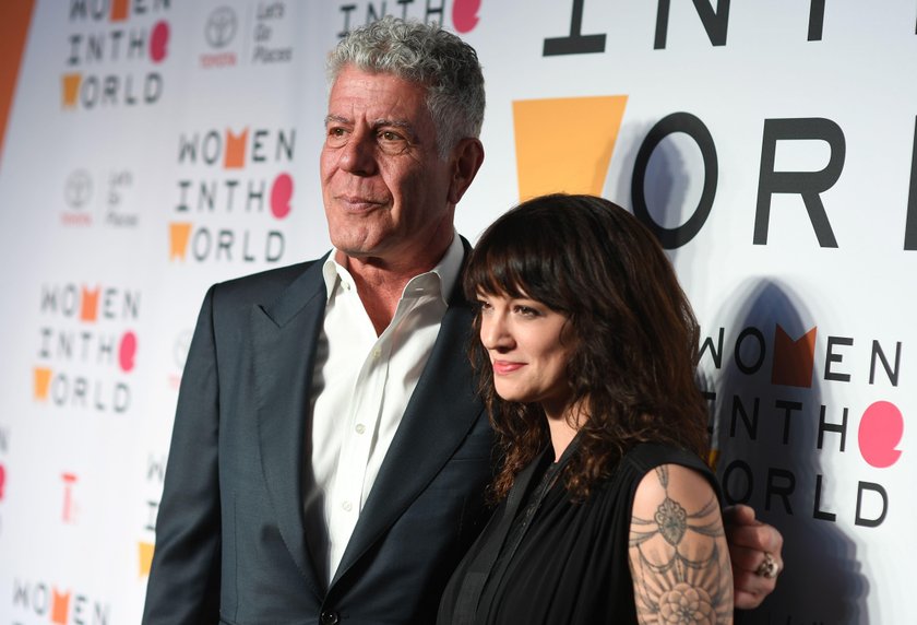 Anthony Bourdain z Asią Argento