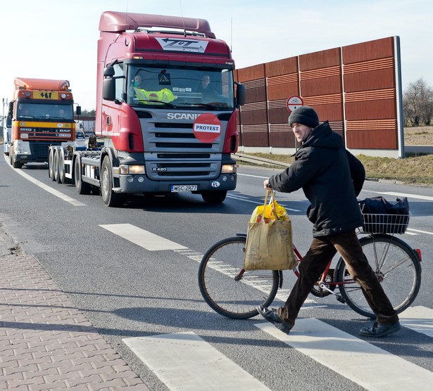 Transportowcy w Brukseli będą protestować przeciw niemieckiej płacy minimalnej