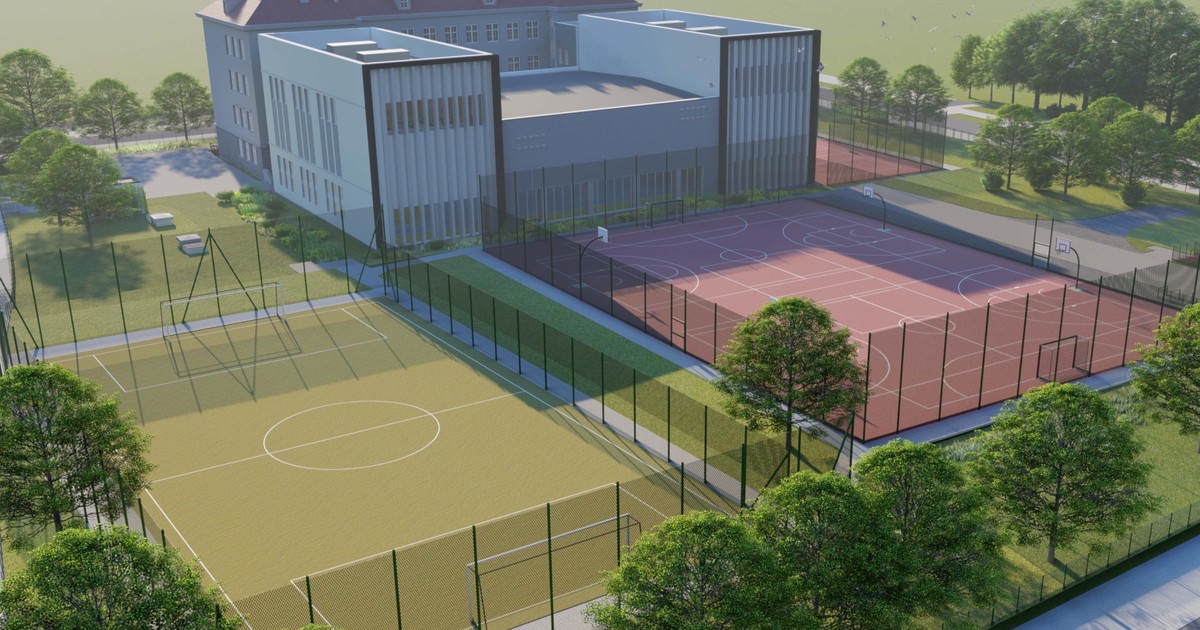 Dzieci ze szkoły przy ulicy Wandy zyskają piękną halę sportową!