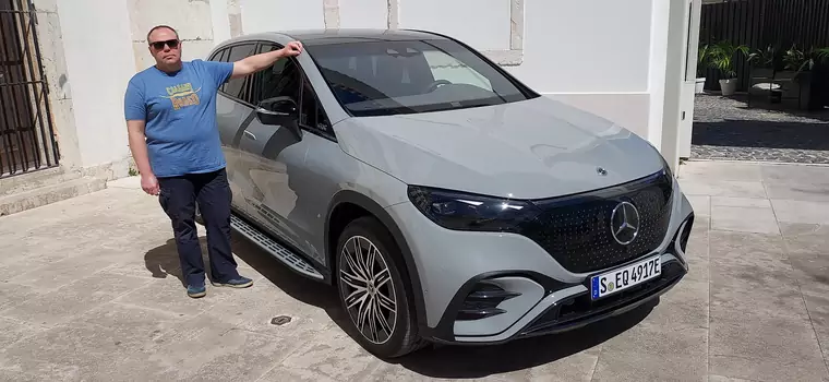 Jeździliśmy nowym Mercedesem EQE SUV. Ma elektryczny napęd i cztery skrętne koła