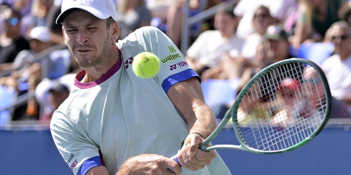 Przed US Open Hubert Hurkacz dochodził do ćwierćfinałów turniejów w Montrealu i Cincinnati.