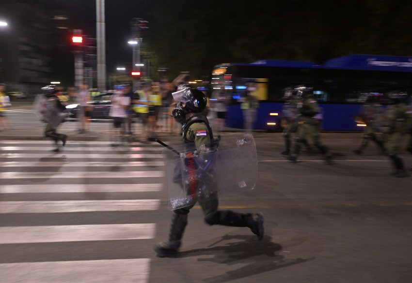 novi beograd studenti protest blokada