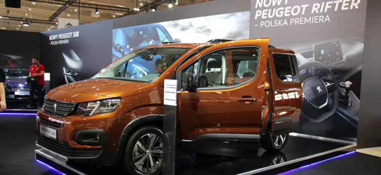 Peugeot Rifter - premiera podczas Poznań Motor Show 2018