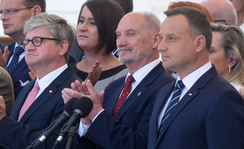 Paweł Soloch, Antoni Macierewicz i Andrzej Duda