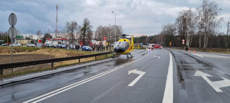 Wypadek na DK11 w Nowym Mieście nad Wartą