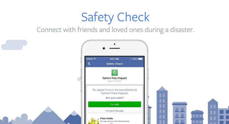 Facebook Safety Check