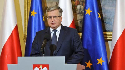 Prezydent Bronisław Komorowski