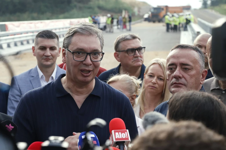 Golubac Aleksandar Vučić radovi na izgradnji Dunavskog koridora