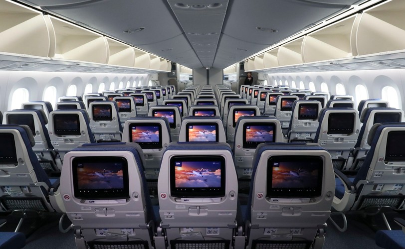 Wnętrze nowego dreamlinera