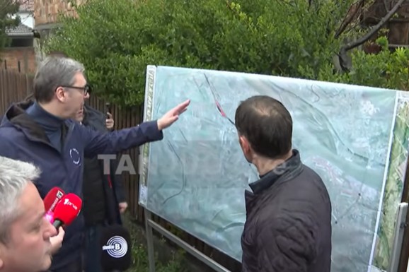 Vučić obilazi gradilište projekta  Ekspo u Surčinu