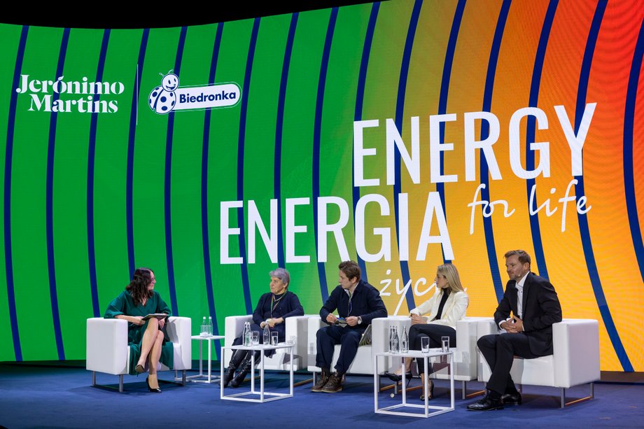 Panel dyskusyjny: "Moc żywienia i radość z jedzenia, czyli jak energia z pożywienia może nam służyć i nas łączyć?", dyskusję poprowadziła dr inż. Justyna Szymani, Dyrektor Działu Rozwoju Jakości i Kontroli Marki Własnej w sieci Biedronka.