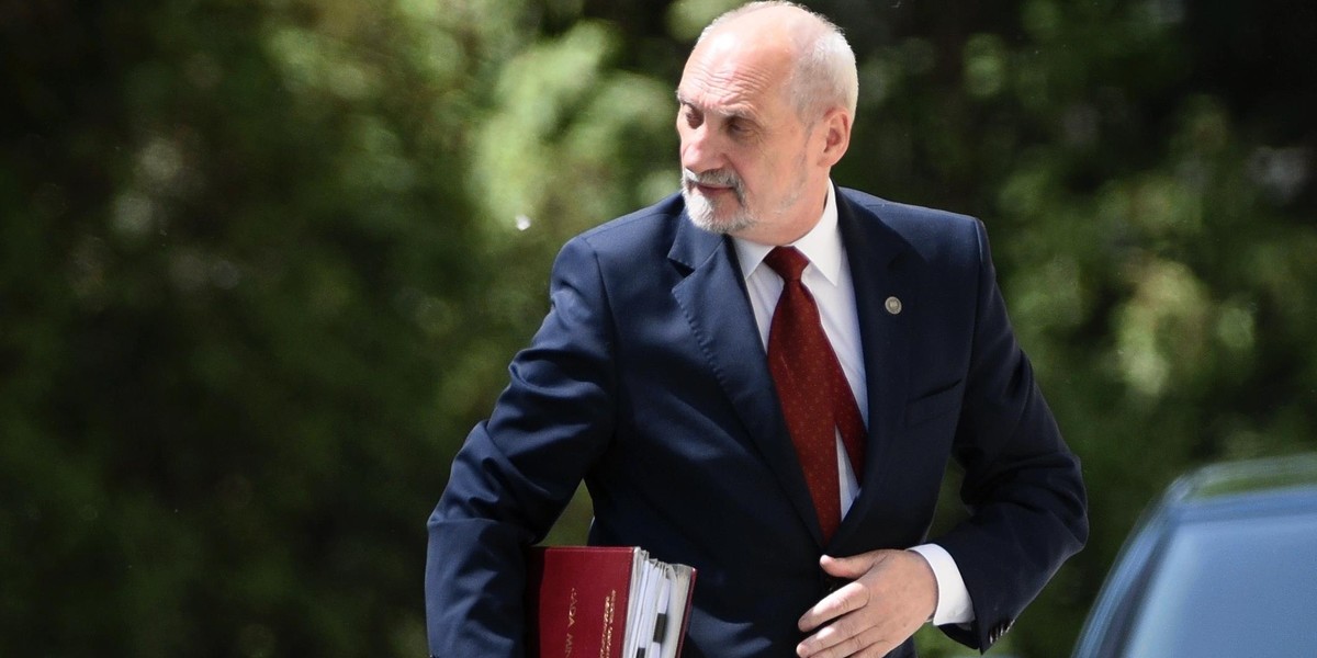 Minister Antoni Macierewicz