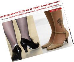 Szczypińska lansuje się w butach z metkami