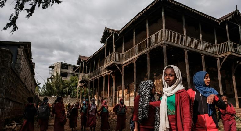 Palatial homes are scattered throughout Addis Ababa, built for Imperial-era courtiers and foreign business moguls, but most have slid into dire neglect as the government focuses on an aspirational building boom
