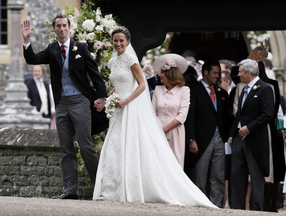 Pippa Middleton i James Matthews już po ślubie