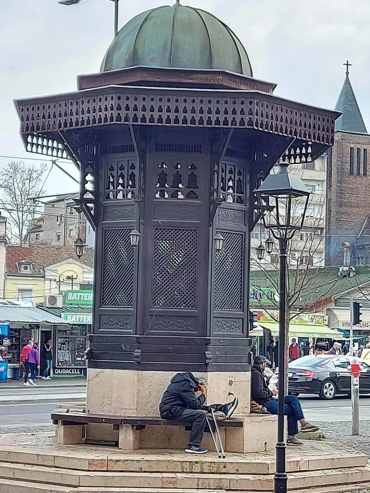 Ovo je česma gde je provodio najviše dana kao beskućnik