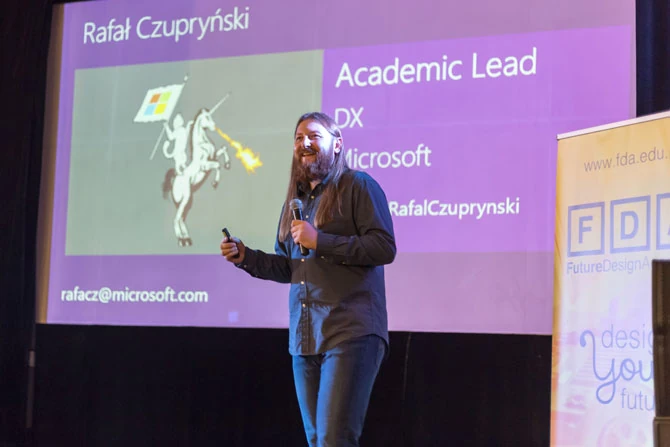 Rafał Czupryński, przedstawiciel Microsoftu