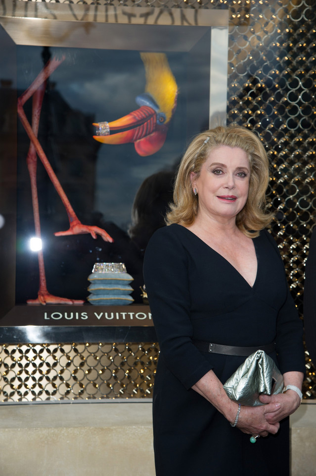 Gwiazdy na otwarciu nowego butiku Louis Vuitton w Paryżu