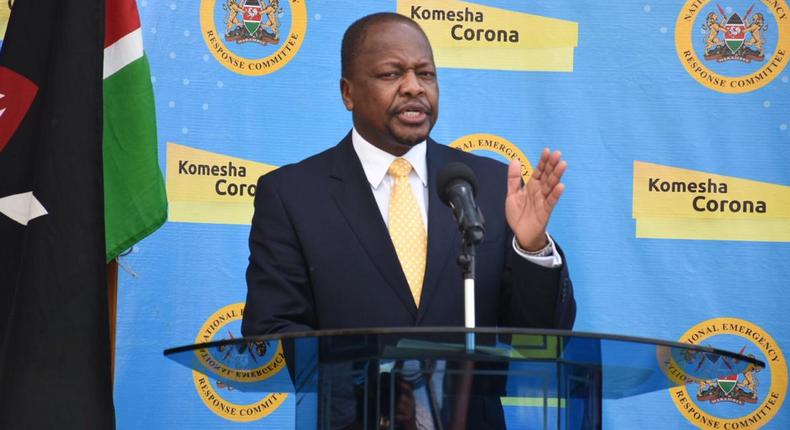 Government to have Covid-19 patients isolated in their homes – Health CS Mutahi Kagwe
