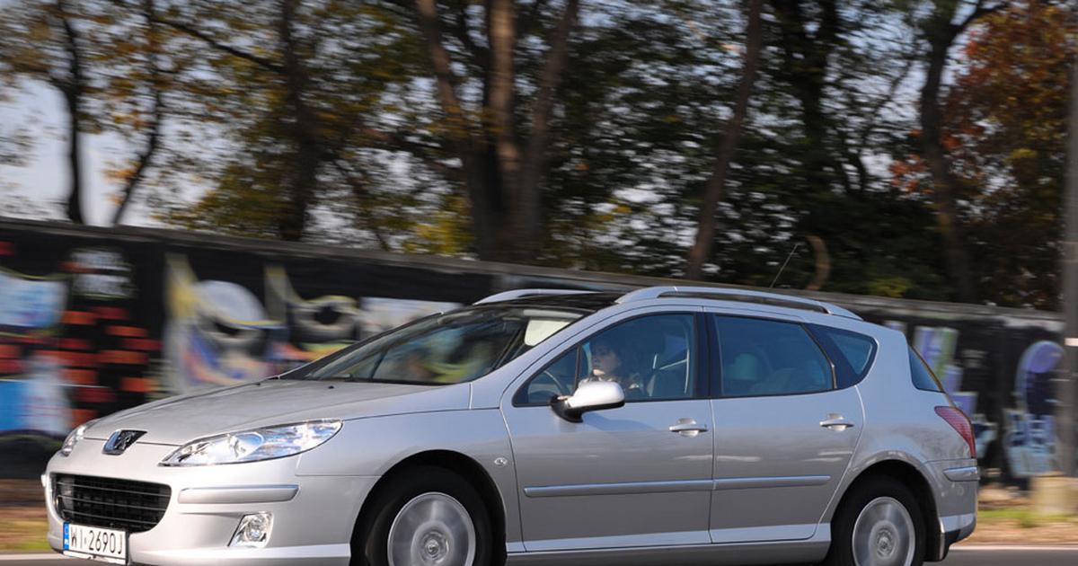 Peugeot 407 SW 2.0 Modne kombi z benzyniakiem