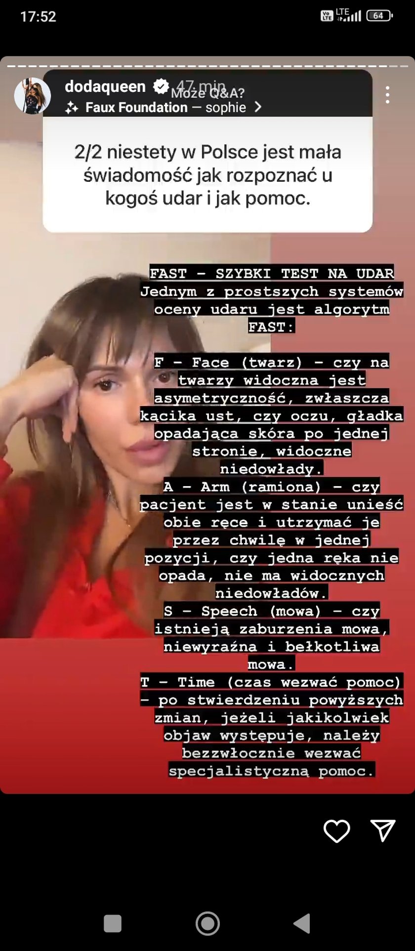 Doda zamieściła na Instagramie ważne informacje.