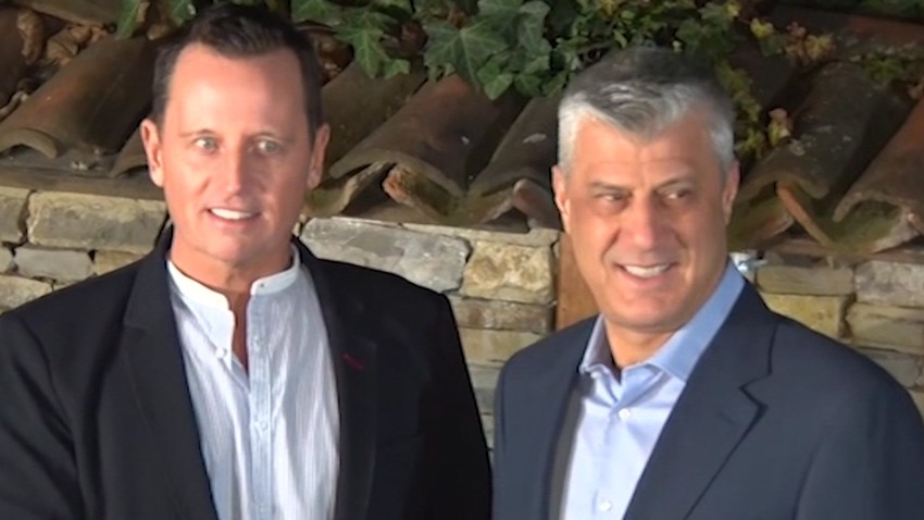 Ričard Grenel i Hašim Tači