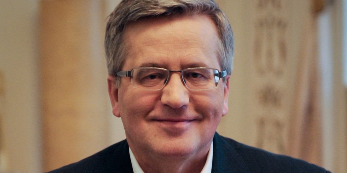 Prezydent Bronisław Komorowski