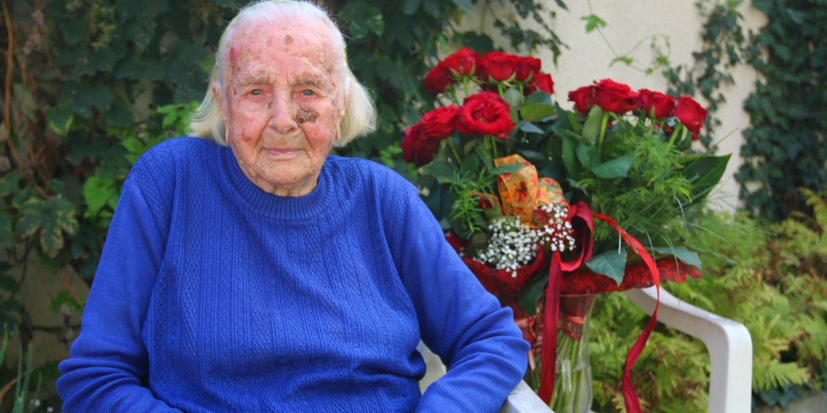 Pani Marianna Łyszcz skończyła 107 lat!