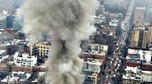 USA NEW YORK BUILDING COLLAPSE  (Building Collapse and Fire in New York)