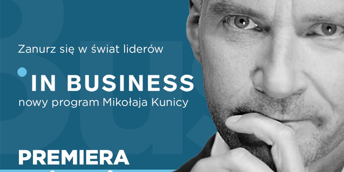 Premiera pierwszego odcinka programu In Business odbędzie się już dziś, 24 marca o godzinie 17:00 w serwisie Businessinsider.pl oraz na stronie głównej Onet.pl.