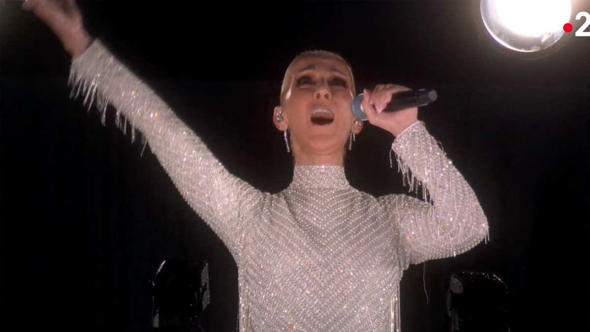 1000 órán át készült Céline Dion lenyűgöző ruhája az olimpiai megnyitóra