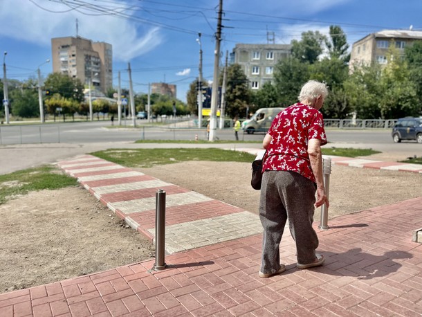 Na ulicach w ogóle nie widać ludzi. Nie wiem, czy to efekt ostrzału czy ewakuacji, ale to się ewidentnie zmieniło.