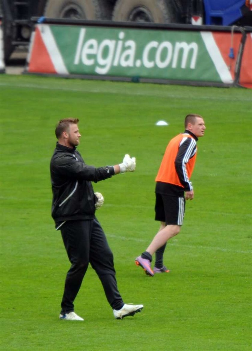 Boruc trenuje z Legią!