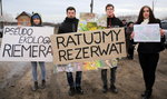 Protest w Łodzi i Konstantynowie. Nie chcemy takiej kolei z CPK