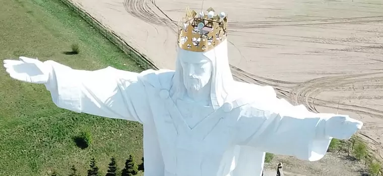 Figura Jezusa Chrystusa Króla Wszechświata nie będzie już dostarczała internetu. Z korony znikną anteny