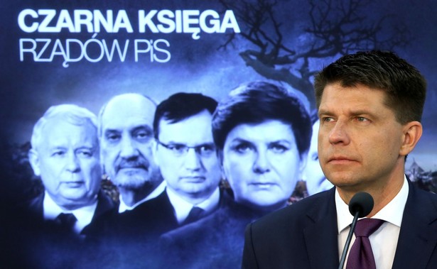 Nowoczesna przedstawiła "Czarną Księgę" półrocza rządów PiS. "Traktują państwo jako swoisty łup"