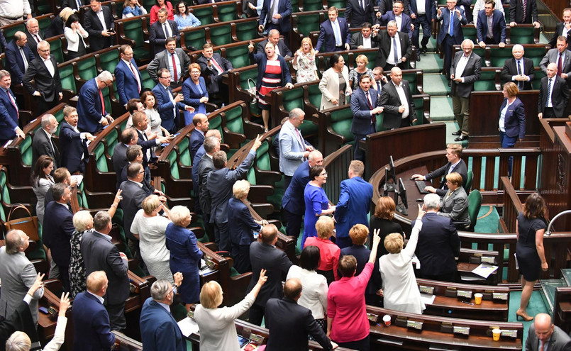 Burzliwe posiedzenie Sejmu