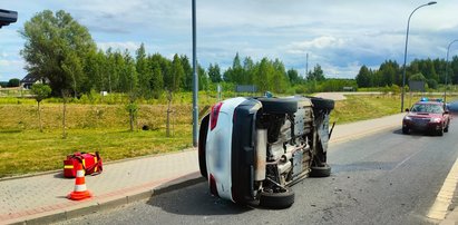 Fiat wystrzelił w powietrze. To nie mogło się skończyć bez ofiar