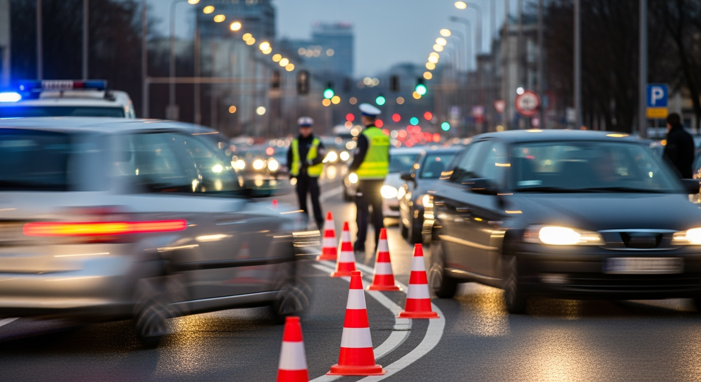 6 ofiar śmiertelnych w weekend - 146 wypadków, 518 pijanych kierowców