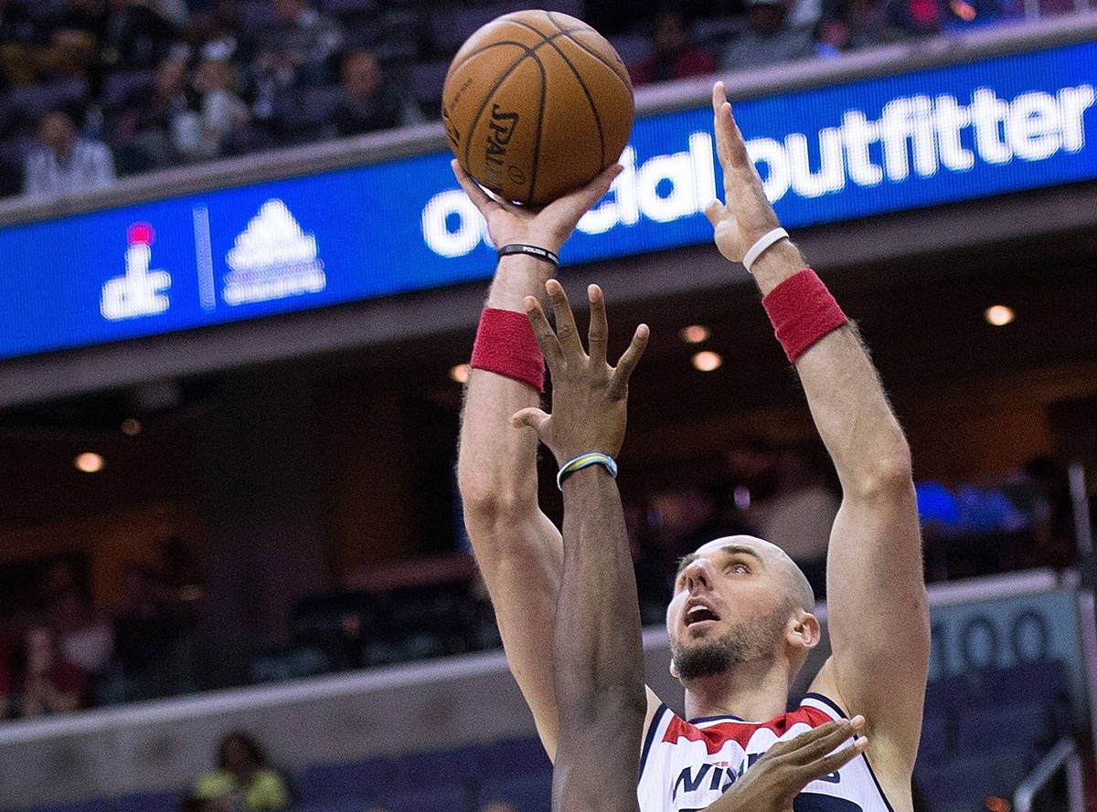 Liga NBA: Washington Wizards pokonali Miami Heat. 12 punktów Gortata