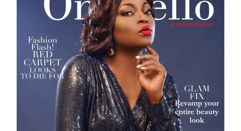 Funke Akindele for OnoBello magazine 