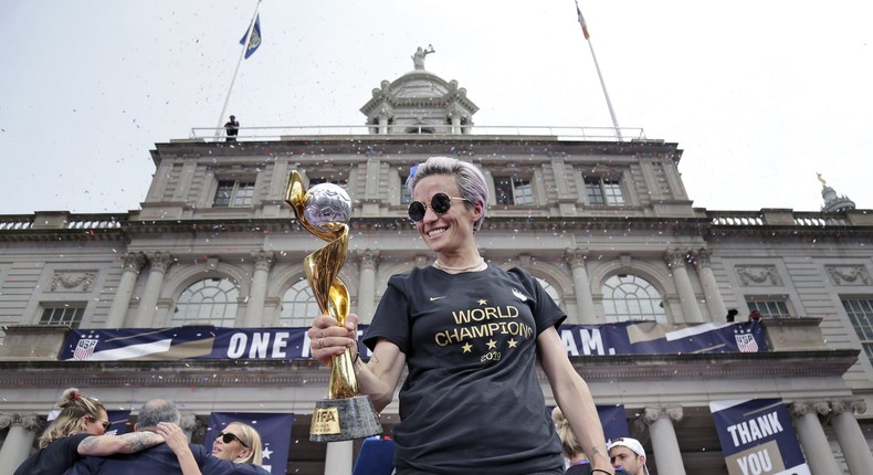 Megan Rapinoe Parade