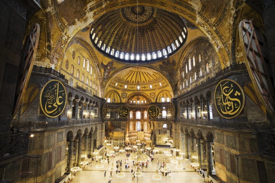 10. Hagia Sophia - Stambuł, Turcja