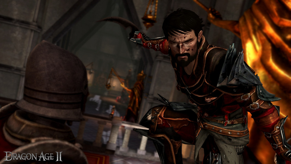 Kadr z gry "Dragon Age II"