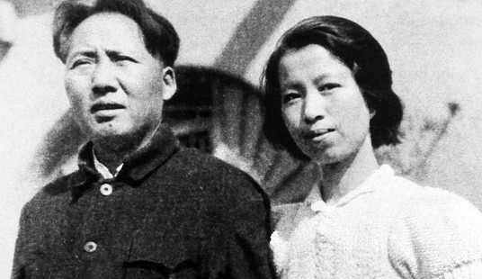 Mao Zedong z czwartą, ostatnią żoną 