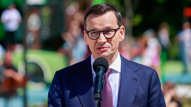 Premier Morawiecki kpi z marszu opozycji. "Rzeczywiste kuriozum"