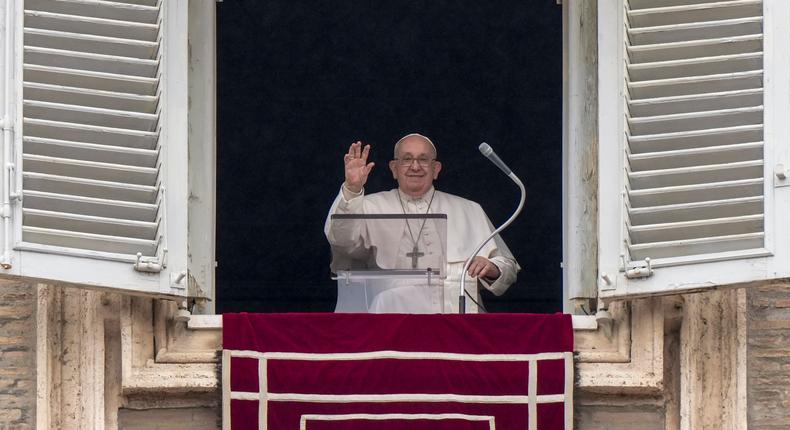 Pope Francis wants the world to unite in opposition to surrogate motherhood [Andrew Medichini/AP]