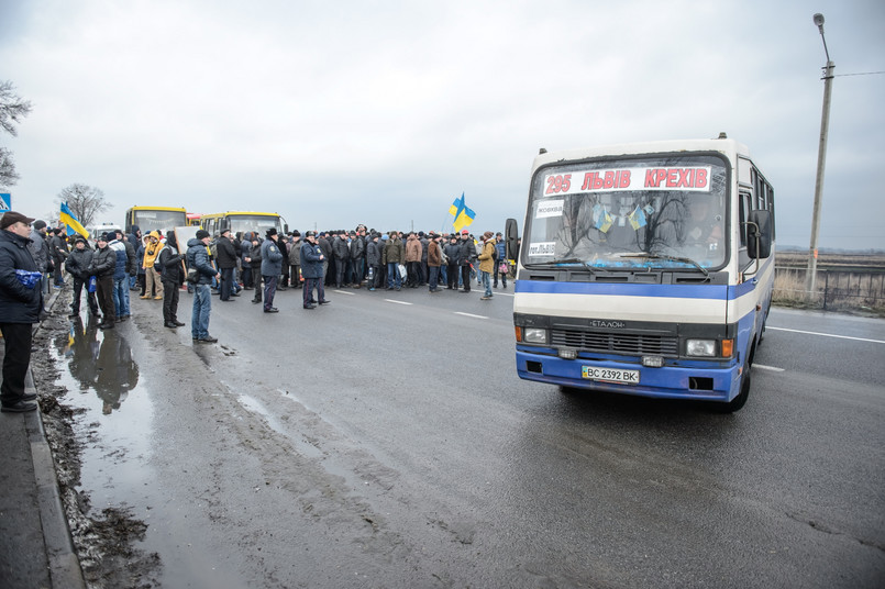 Protestujący domagają się wypłaty zaległych wynagrodzeń i zwiększenia finansowania górnictwa